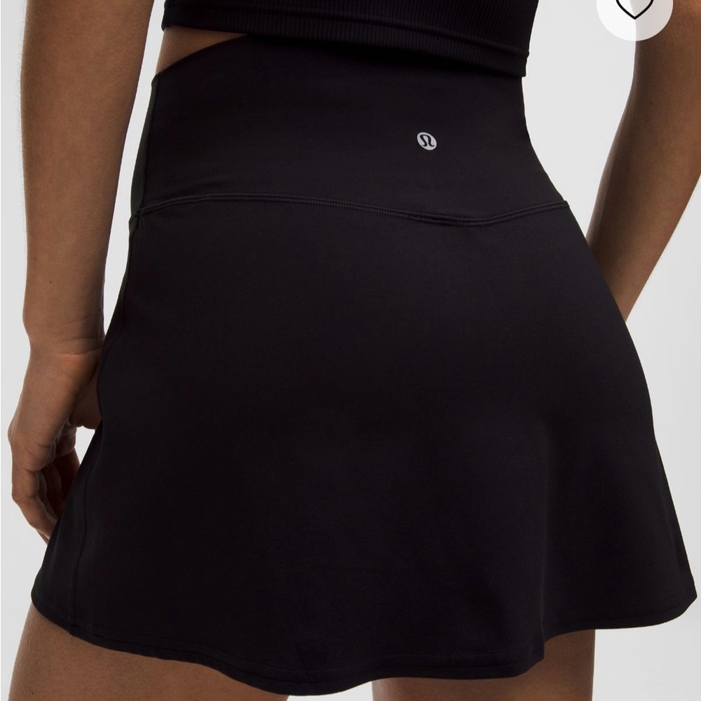 Lululemon Athletica align black high rise skirt